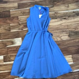 Anne Klein tie waist swing dress.